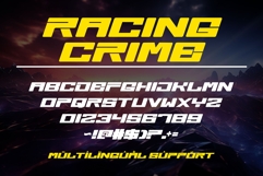 Racing Crime | Modern Futuristic Webfont for Dynamic Website Product Image 6