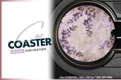Elegant round car coaster png Product Image 1