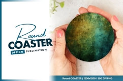 Abstract Round Coaster Png Product Image 1
