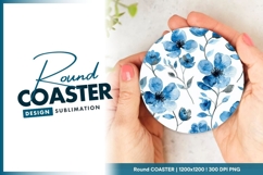 Hand holding Round Coaster Product Image 1