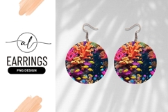Colorful Underwater Scene with Coral Reefs and Yellow Fish Product Image 1
