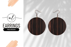 Circular Wood Grain Texture Brown and Black Vertical Lines Product Image 1