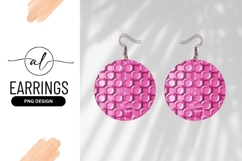 Pink Geometric Pattern with Octagonal and Square Product Image 1