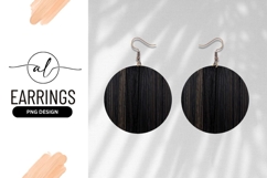 Dark Wood Grain Texture in a Circular Shape Product Image 1