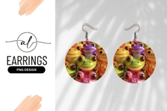 Colorful Ceramic Frogs Close Together Grouped Together Product Image 1