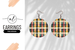 Colorful Plaid Pattern With Brushed Texture Product Image 1