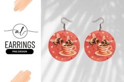 Two Bees Sharing Cup Of Coffee Art Product Image 1