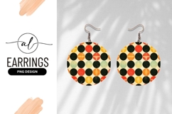 Retro Circular Pattern With Abstract Ornament Product Image 1
