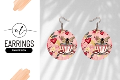 Bee On Teacup With Heart Illustrations Product Image 1