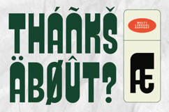 Reactro - Bold Retro Condensed / Tall Font Product Image 5