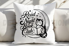 Read All Night Book Club SVG Product Image 5
