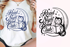 Read All Night Book Club SVG Product Image 3