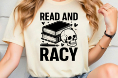 Read and Racy SVG, Book Lover SVG, Reading SVG Product Image 2