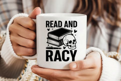 Read and Racy SVG, Book Lover SVG, Reading SVG Product Image 3