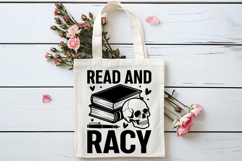 Read and Racy SVG, Book Lover SVG, Reading SVG Product Image 4