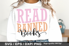 Book Lover SVG Design - Read Banned Books Product Image 4