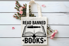 Read Banned Books SVG, Book Lover SVG, Reading SVG Product Image 4
