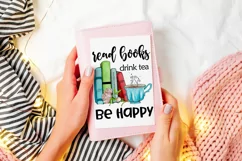 Books Sublimation | Read Books | Book Lover | Positive Quote Product Image 7