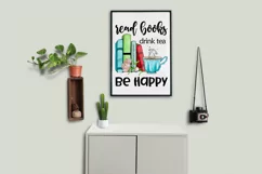 Books Sublimation | Read Books | Book Lover | Positive Quote Product Image 6