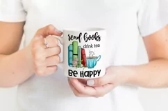 Books Sublimation | Read Books | Book Lover | Positive Quote Product Image 3