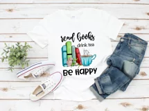 Books Sublimation | Read Books | Book Lover | Positive Quote Product Image 5