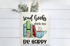Books Sublimation | Read Books | Book Lover | Positive Quote Product Image 2