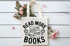 Read More Books SVG, Book Lover SVG, Reading SVG Product Image 4