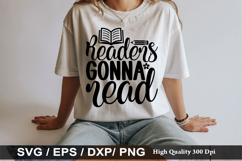 Readers gonna read - Teacher SVG Design Product Image 1