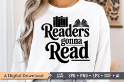 Readers Gonna Read SVG, Book Lover SVG, Reading SVG Product Image 1