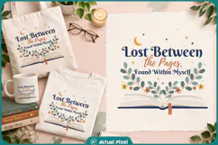 Lost Between the page Found within Myself Product Image 1
