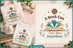 A Book Can Take You Anywhere Quotes Product Image 1