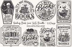 Reading Book Lover SVG Bundle Product Image 1