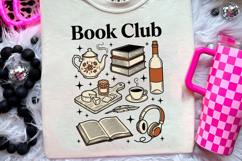 Reading Books Sublimation PNG Product Image 2
