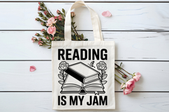 Reading Is My Jam SVG, Book Lover SVG, Reading SVG Product Image 4