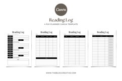 Reading Log Product Image 2
