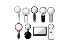 reading magnifier set cartoon Product Image 1