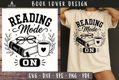 Reading Mode On Book lover SVG PNG