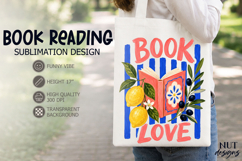 Book Lover Sublimation Book Love Reading quote Italian Product Image 1