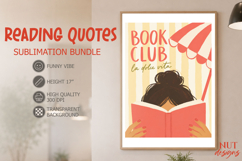 Book Lover Sublimation Book Club Reading quote La dolce vita Product Image 1