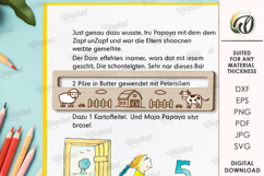 Reading Rulers Bundle Laser Cut. Wooden Kids Ruler SVG Product Image 2