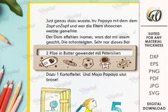 Reading Rulers Bundle Laser Cut. Wooden Kids Ruler SVG Product Image 5