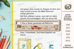 Reading Rulers Bundle Laser Cut. Wooden Kids Ruler SVG Product Image 7