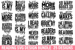 Reading Svg Design Bundle - Reading Svg Design ,Reading Svg Product Image 1