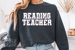 Reading Teacher SVG PNG - Language Teacher Product Image 1