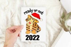 New Year 2022 | Ready or Not | Tiger Sublimation Product Image 3