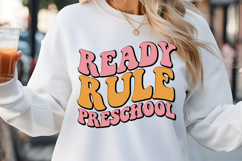 Ready rule preschool SVG, Back to School SVG Product Image 1
