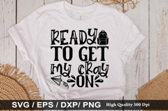 Back to School SVG Design - Back to School T-shirt Design Product Image 2