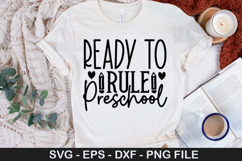 Ready to rule preschool SVG - Back to School Design Product Image 1