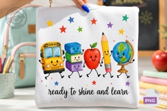 Ready to Shine and Learn School PNG Product Image 1