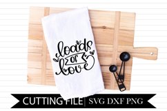 Loads of Love Hand Lettered SVG Design Product Image 1